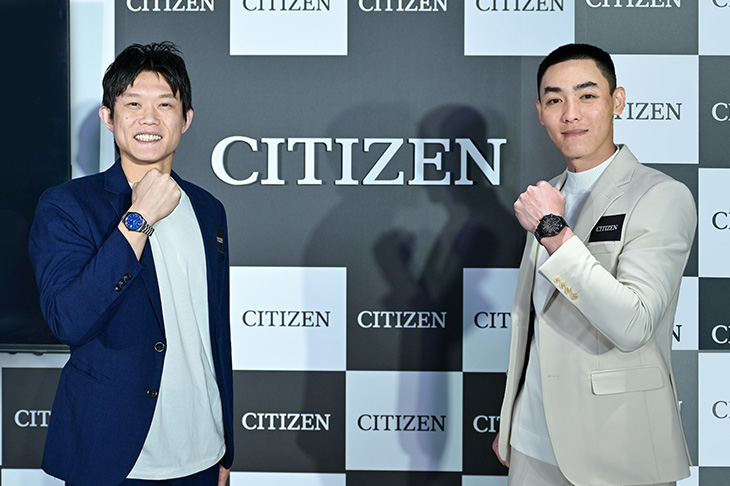 CITIZEN攜手品牌之友陳冠宇、陳晨威迎向不同挑戰