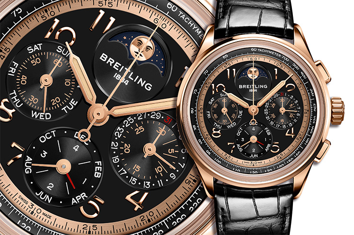 首款自製機芯萬年曆 BREITLING Premier B19 Datora 42 140th Anniversary