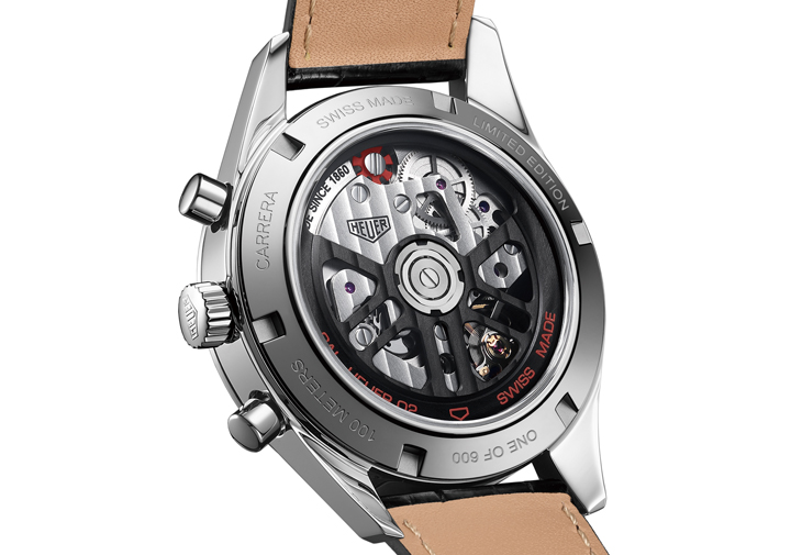 TAG HEUER Carrera紅面限量計時腕錶