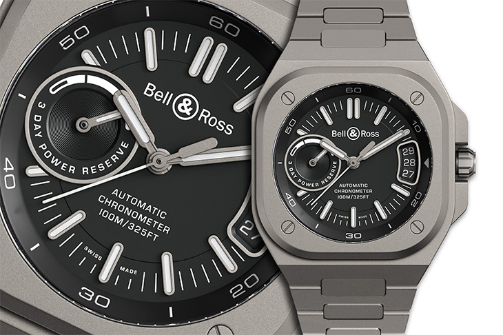 30萬～40萬預算手錶推薦之一 內外都有新進化 BELL & ROSS BR-X5 Black Titanium