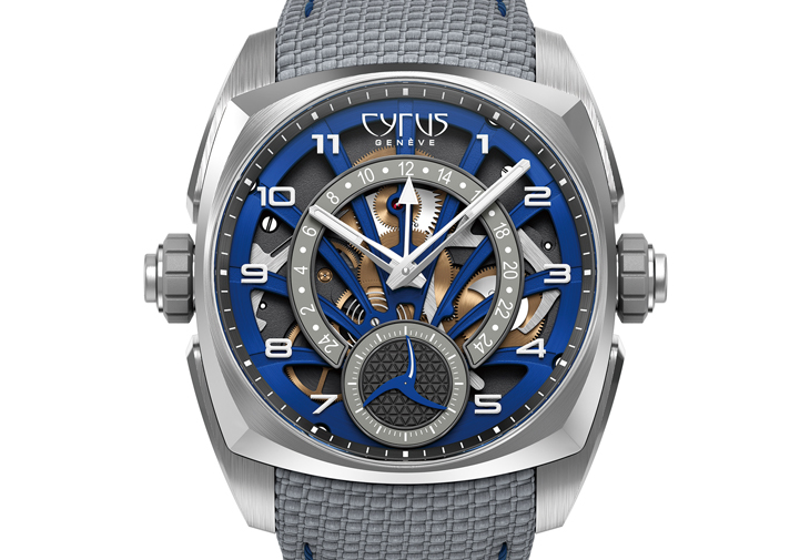 CYRUS Klepcys GMT Rertograde海洋藍