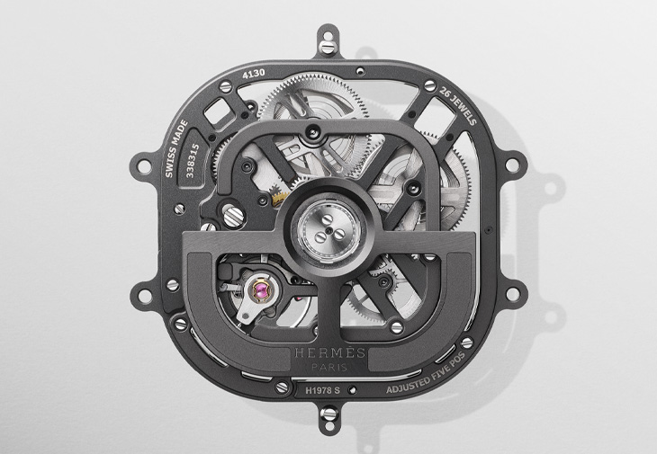 HERMÈS愛馬仕Hermès H08 Squelette鏤空腕錶