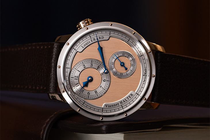 LOUIS ERARD  Le Régulateur Louis Erard x Vianney Halter II