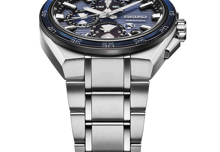 SEIKO精工Seiko Astron 5X83 GPS太陽能雙時區計時碼錶