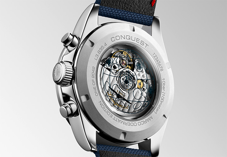 LONGINES浪琴Conquest Marco Odermatt聯名限定腕錶