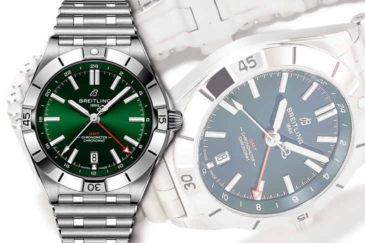 BREITLING百年靈Chronomat Automatic GMT40  單一功能新款式