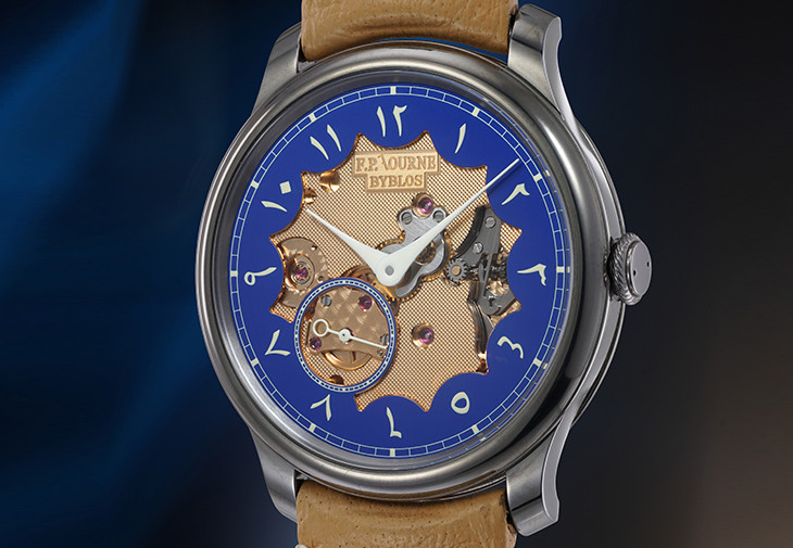 F.P.Journe「Chronomètre Bleu Byblos」