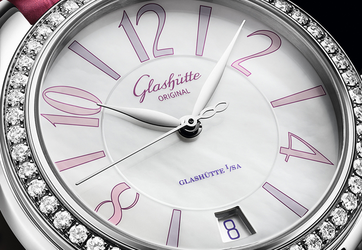 GLASHÜTTE ORIGINAL Lady Serenade小夜曲女士腕錶2024年情人節限量版