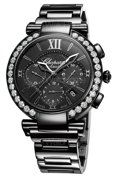Imperiale All Black Chrono 鑲鑽腕錶