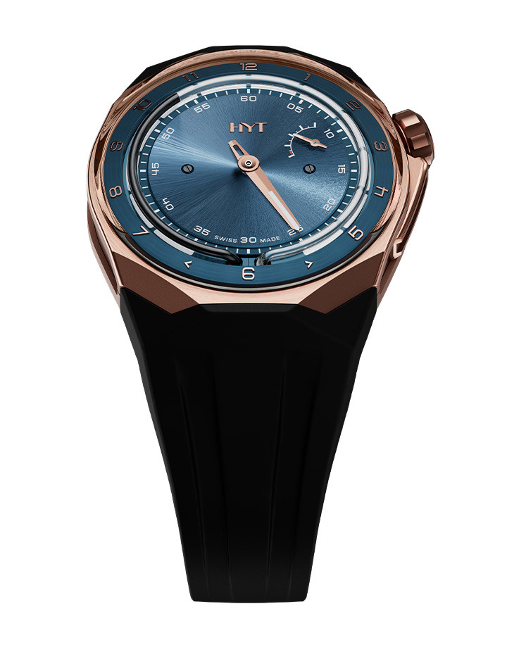 T1 5N Gold & Titanium Deep blue