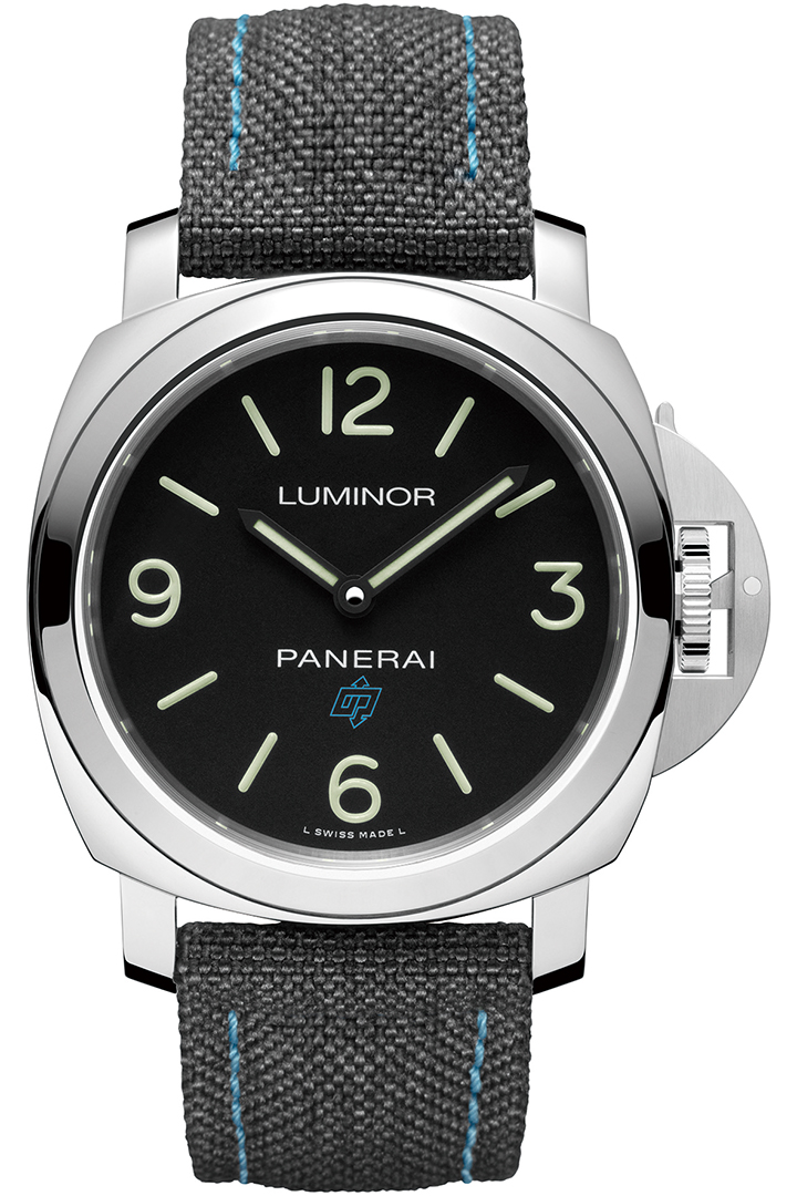 Luminor Basel Logo 3 Days Acciaio