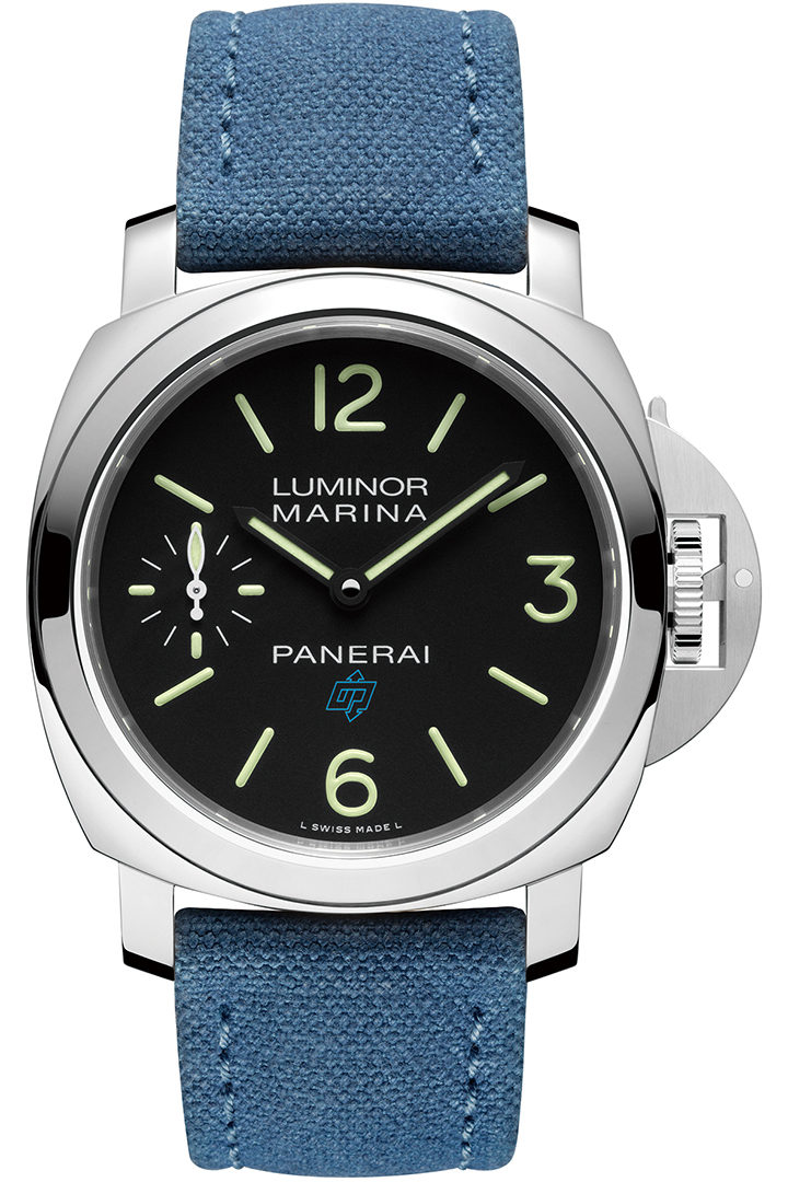 Luminor Marina Logo 3 Days Acciaio