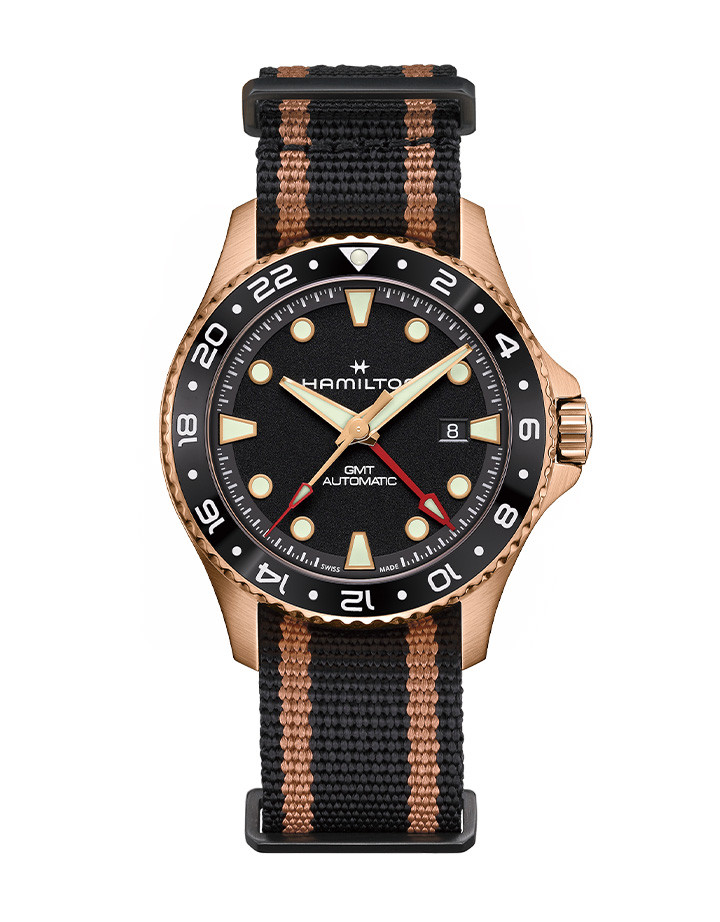 Khaki Navy Scuba GMT